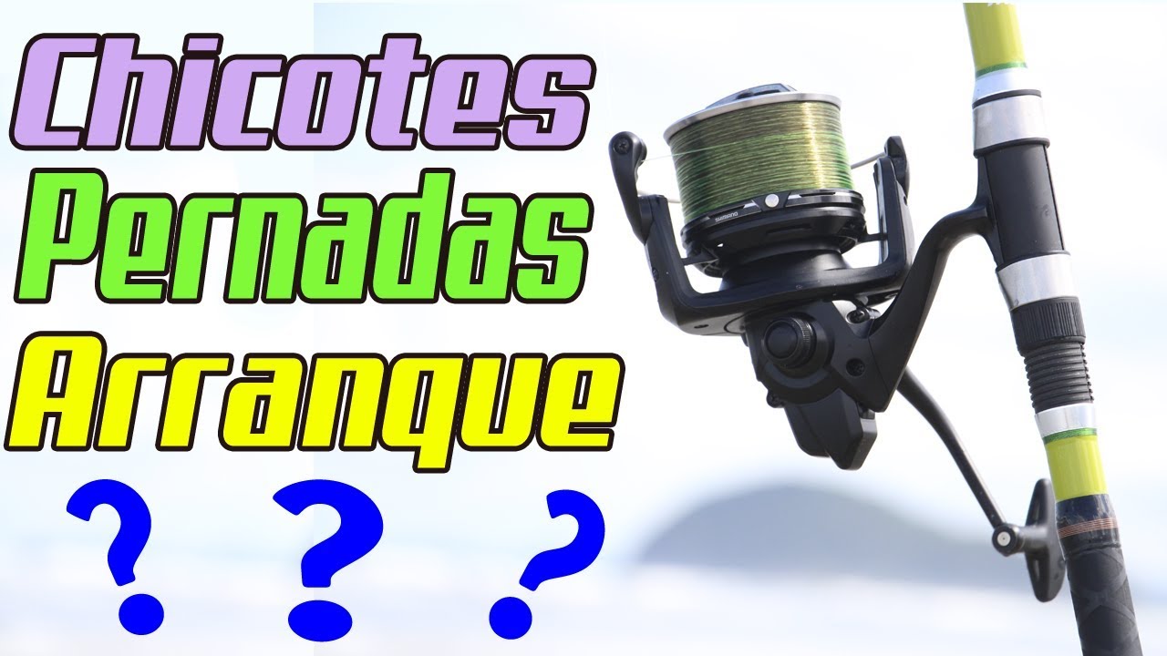 CHICOTES ? PERNADAS ? ARRANQUE ? Qual LINHA USAR e TAMANHOS CERTOS ? PESCA de PRAIA