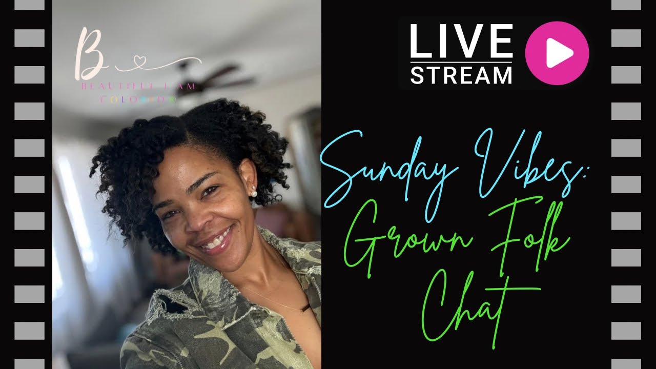 Sunday Vibes: Grown Folk Chat about Stress Relief & The Economy #goodconversation #reallife 