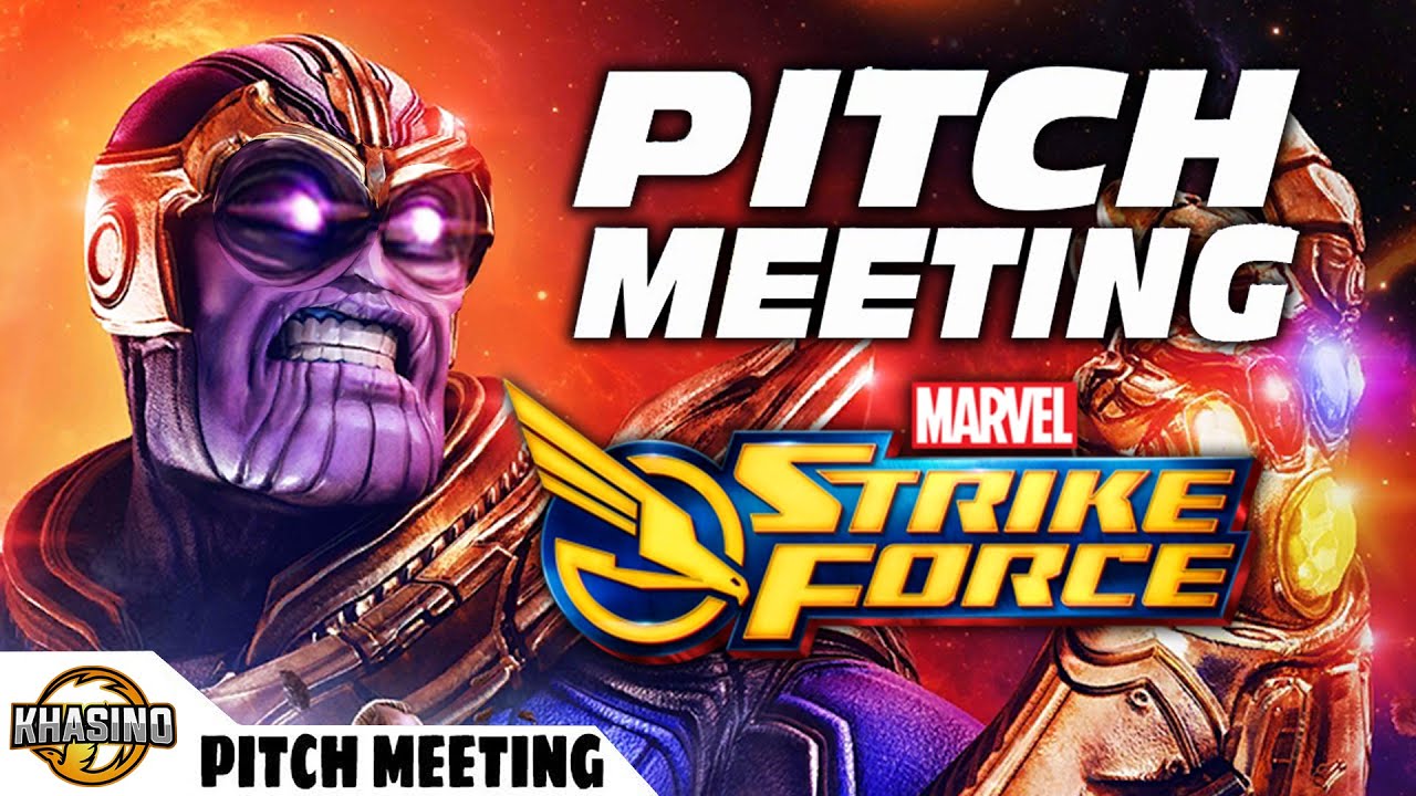Pitch Meeting - MARVEL Strike Force - MSF