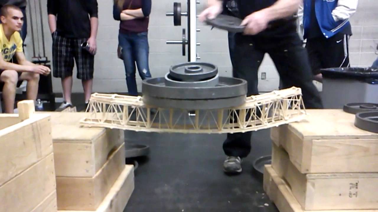 Popsicle stick bridges