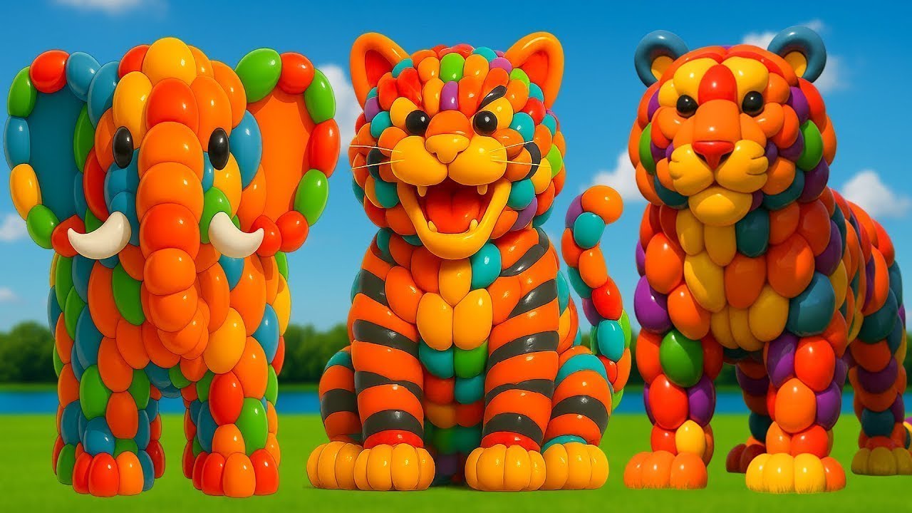 The mascot vibrato assistant JCB and Tractor placed on the football field is popular, co produced