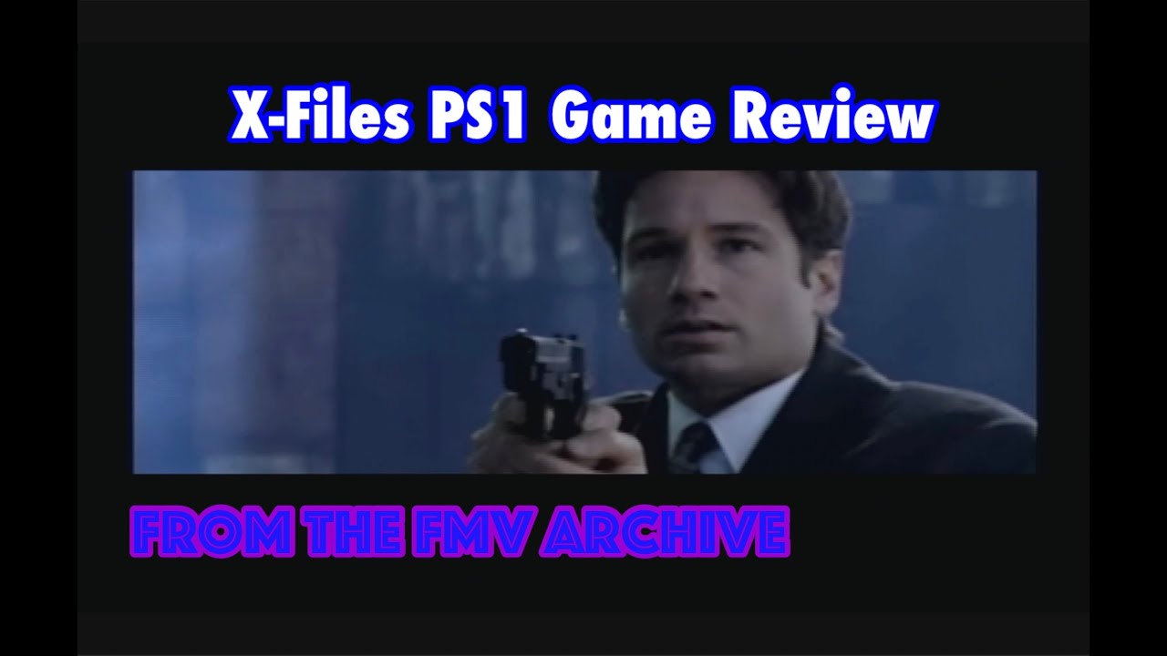 X-Files PS1 Review: FMV Archive