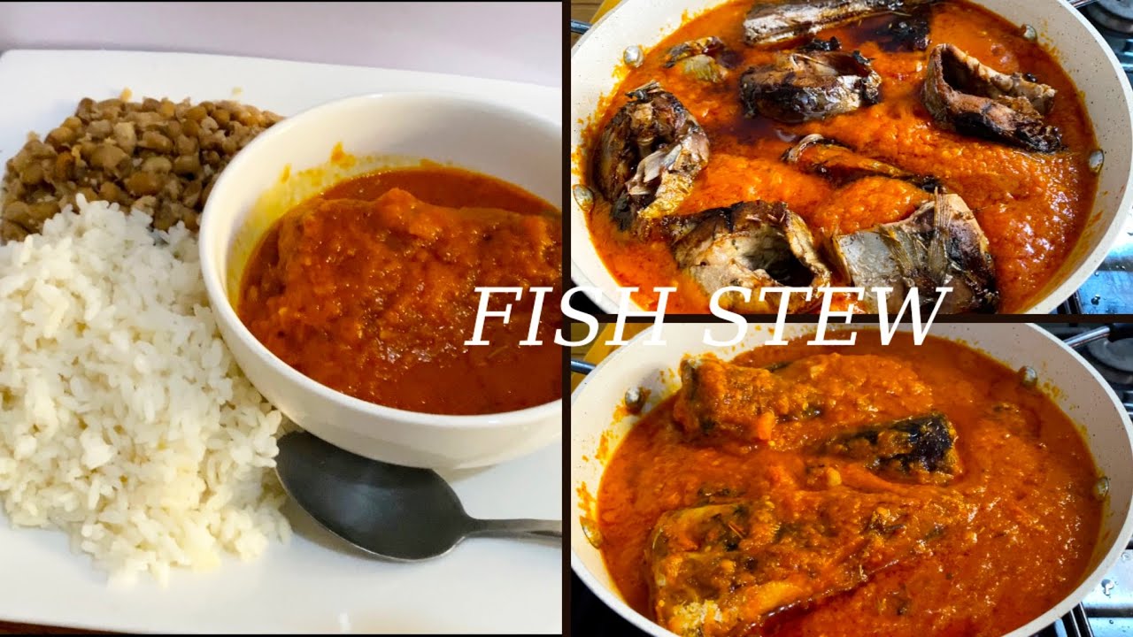 This Is How To Make Authentic Tomato Fish Stew/ quick and easy tomato stew recipe 