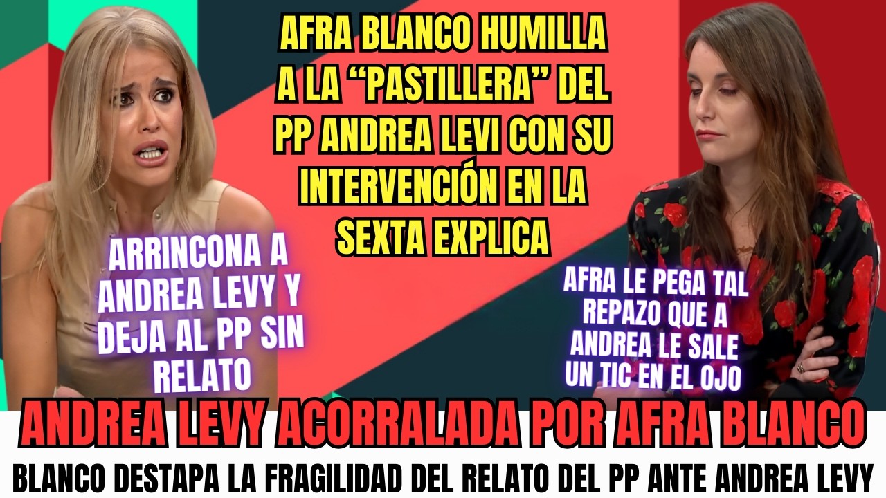 Afra Blanco arrasa a Andrea Levy en pleno debate sobre economía y vivienda