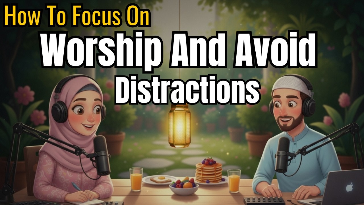 How To Focus On Worship And Avoid Distractions | Easy English Talk Podcast Episode