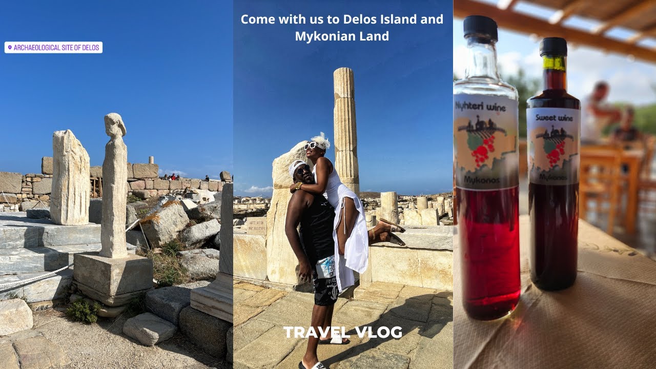Mykonos Greece final stop: Delos Island and Mykonian Wine Land
