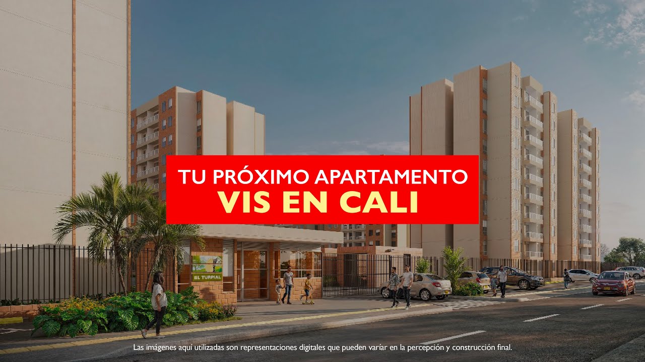 Descubre El Turpial: un proyecto de apartamentos VIS en cali e increíbles zonas comunes para ti.