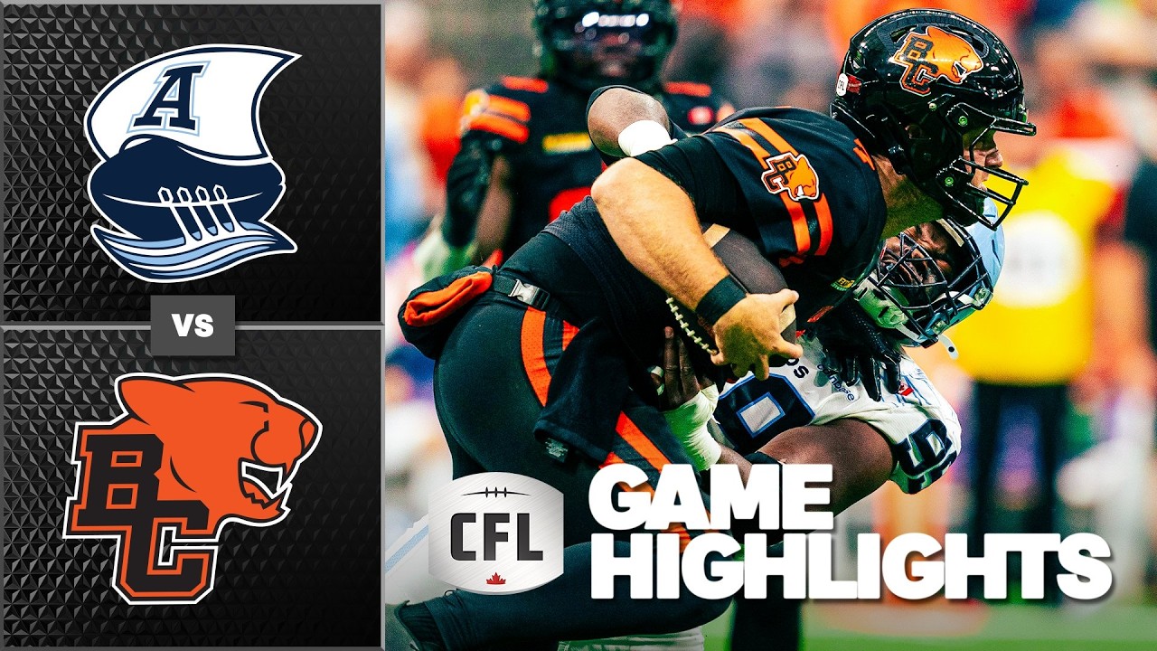 CFL 2026 Recap: Toronto Argonauts @ BC Lions - Week 8