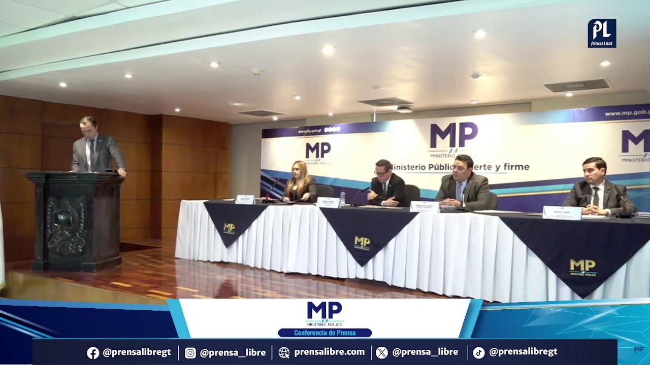MP brinda conferencia de prensa por caso Corrupci&oacute;n Semilla este viernes 27 de marzo