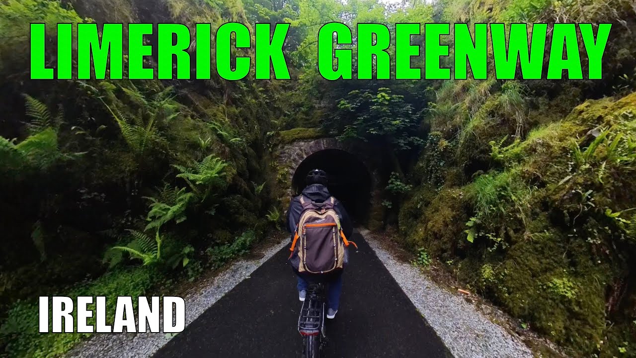 Biking in IRELAND! Limerick Greenway