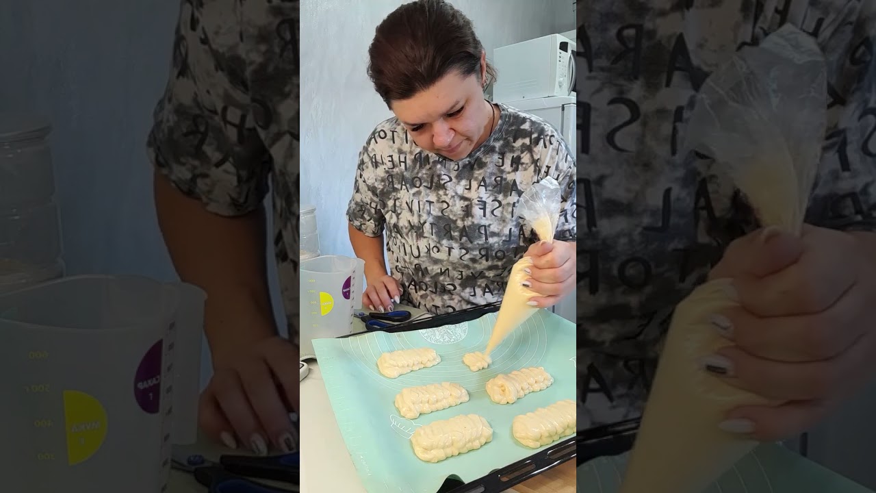 ЭКЛЕРЫ #вкусно #ппперекус #готовимвместе