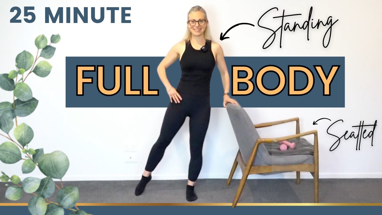 25 MIN FULL BODY PILATES FLOW WORKOUT || Osteoporosis Safe