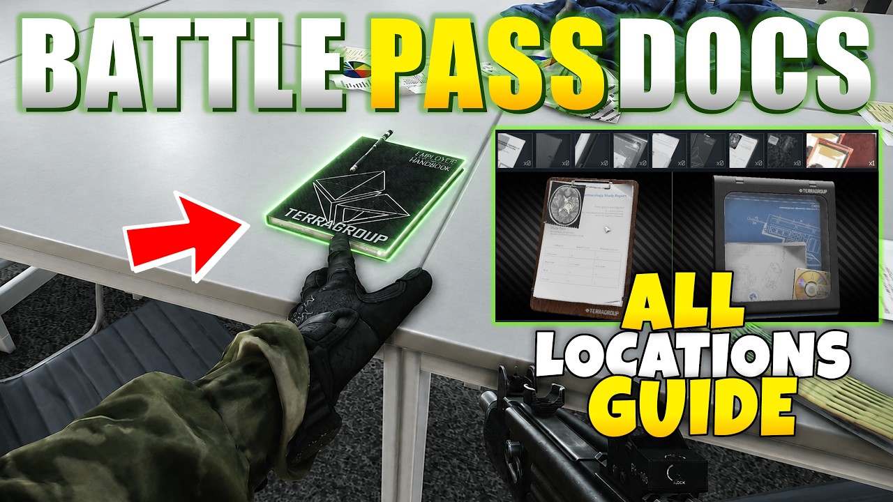 Гайд по расположению всех документов Battle Pass в Escape from Tarkov