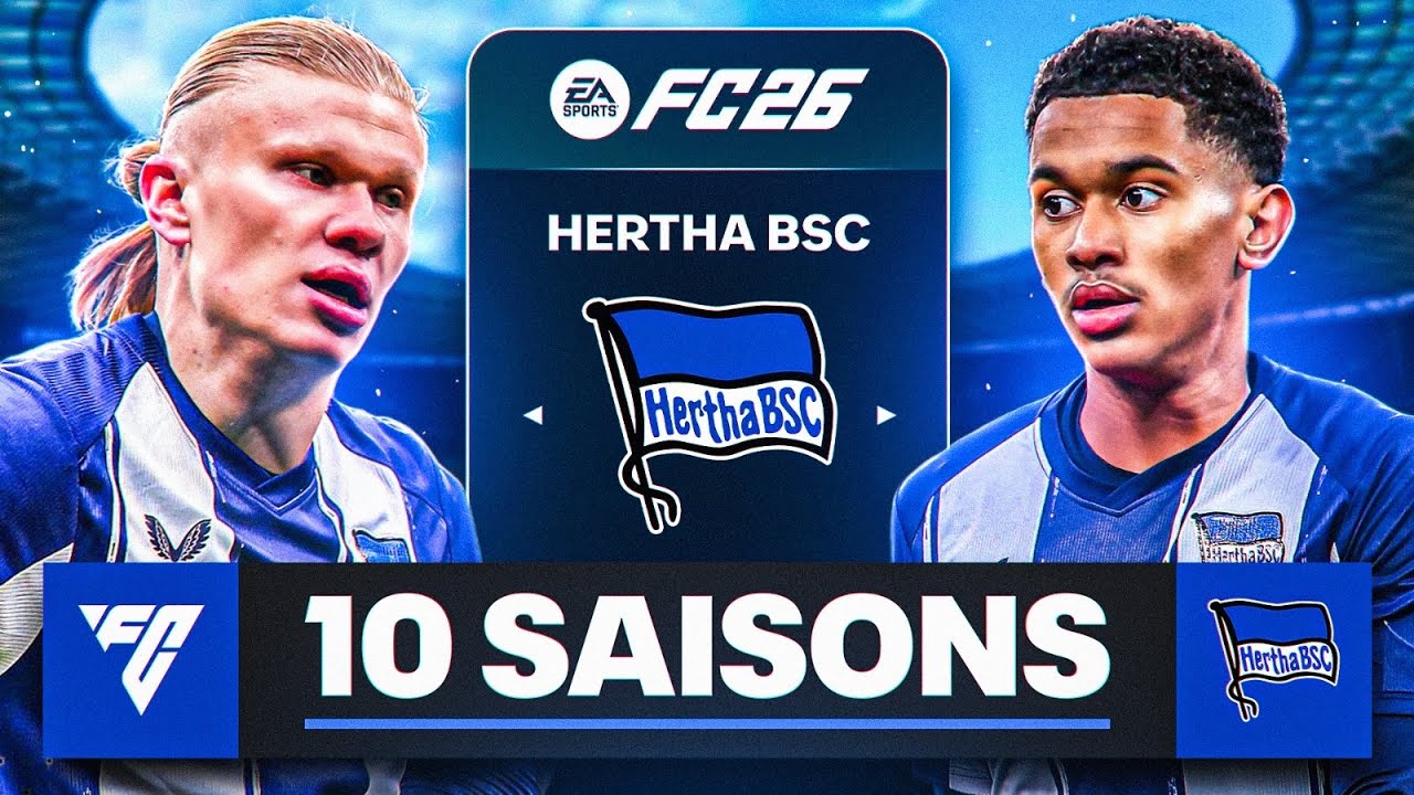 Ich ÜBERNEHME HERTHA für 10 SAISONS.. 😍🏆 FC26: Hertha BSC Sprint to Glory