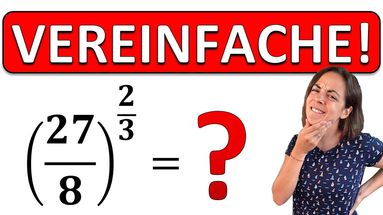 🚀🚀🚀 Schaffst DU es den Term zu VEREINFACHEN? | Wiederholung Potenz und Wurzelgesetze