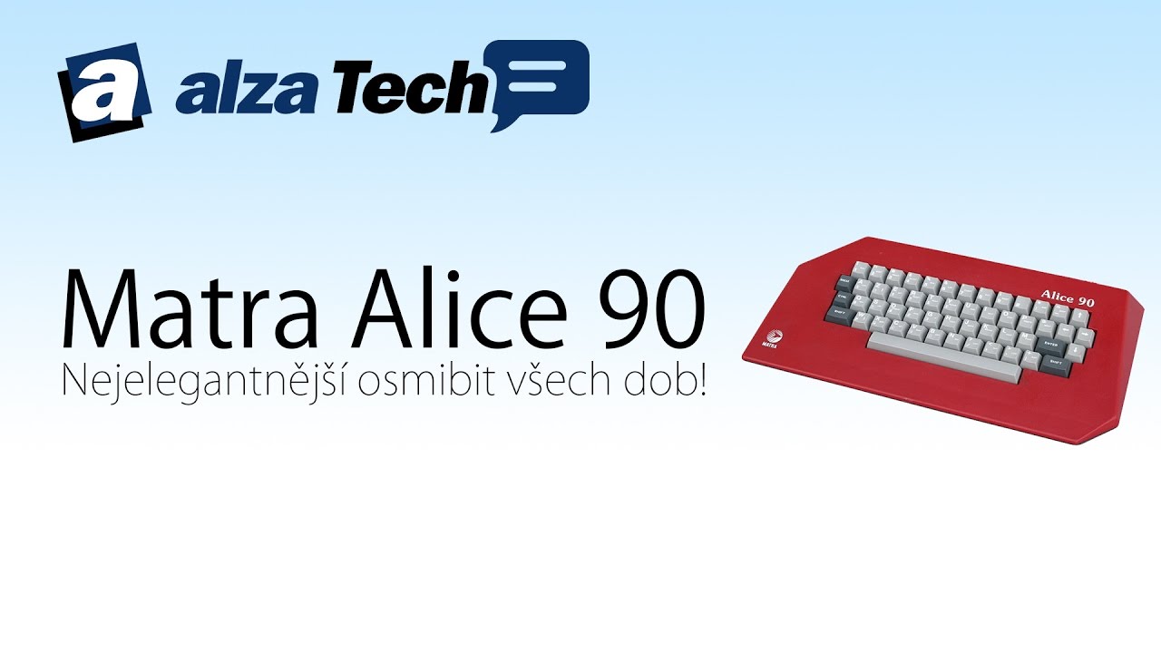 Alza Muzeum: Matra Alice 90, nejelegantnější osmibit všech dob! - AlzaTech #442