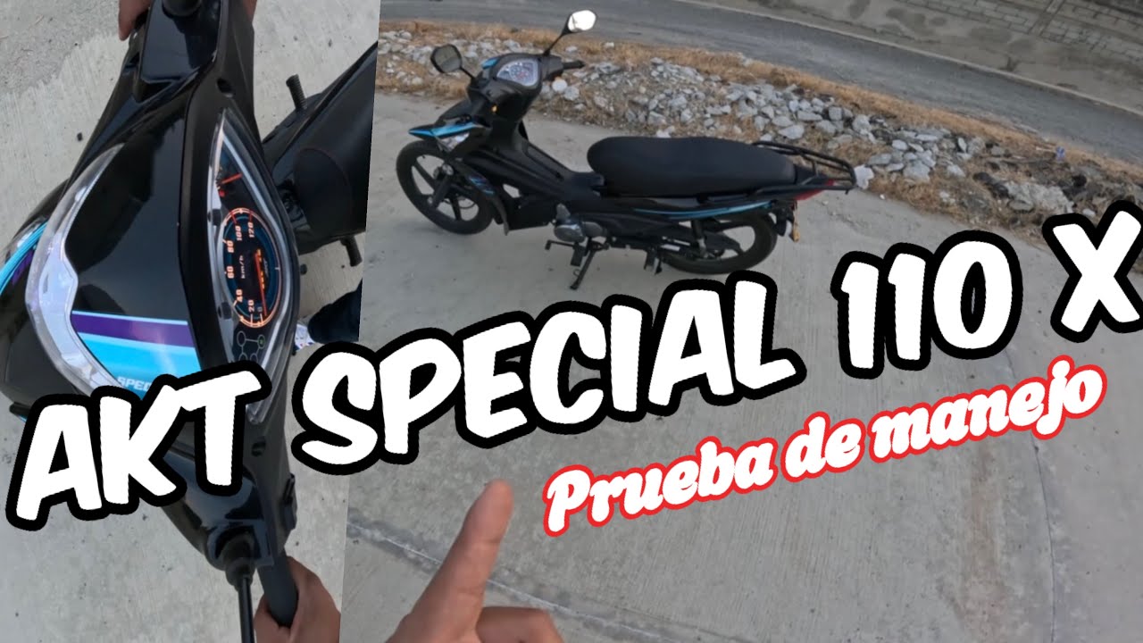 AKT Special 110 x   PRUEBA de MANEJO🤔🔥
