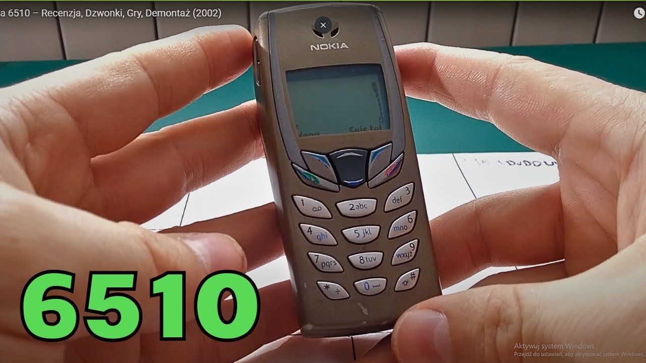 Обзор Nokia 6510 / Игры / Рингтоны / Аккумулятор / Разборка
