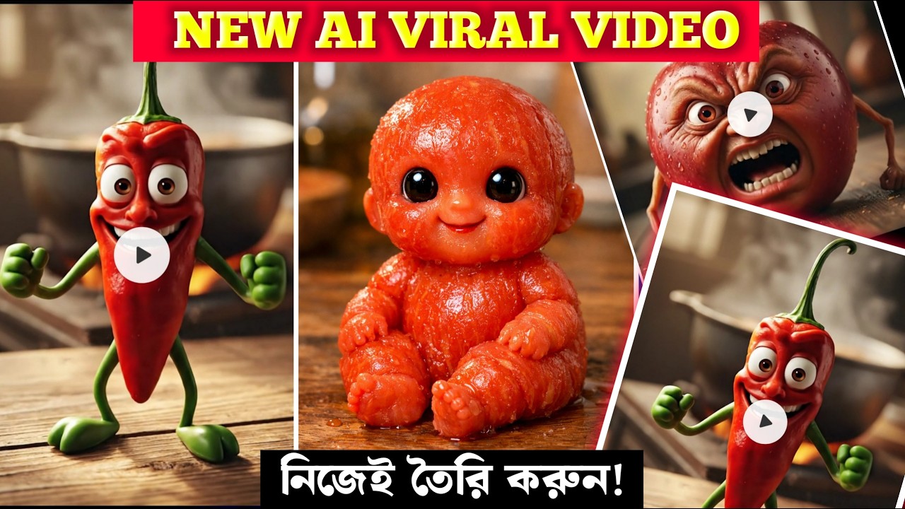 Ai Fruit Talking Video তৈরি করুন?How to Make Viral Object Talking Video