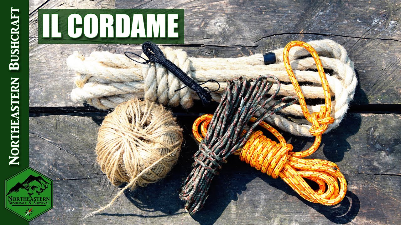 Il Cordame: come si sceglie, quale è meglio portare, come è meglio avvolgerlo.