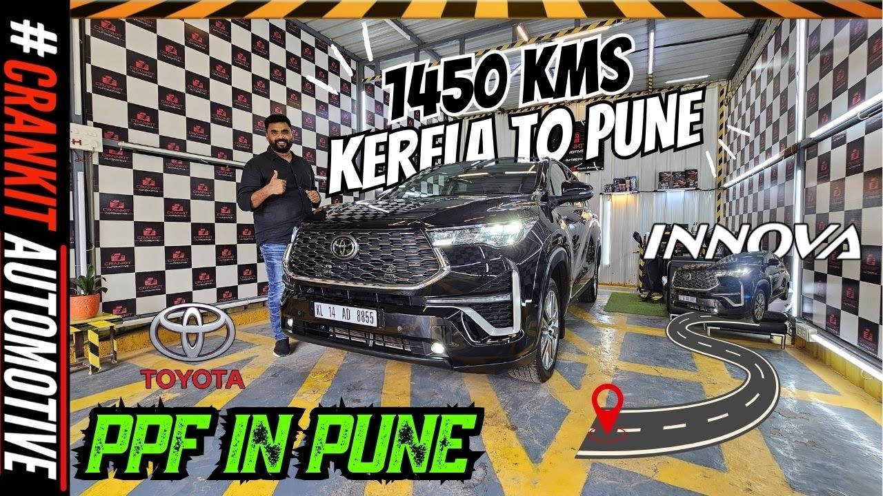 Innova Hycross PPF (Paint Protection Film) Installation Pune | Innova Hycross PPF Price