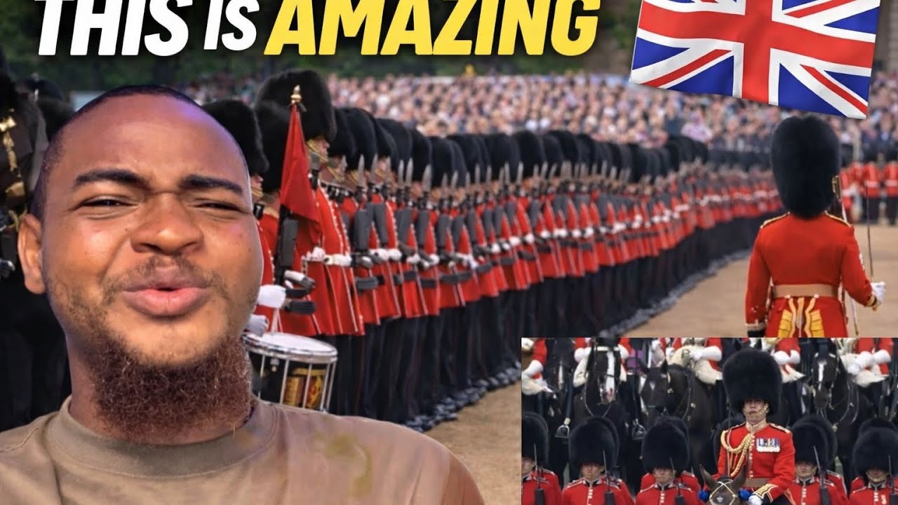 American Reacts to 4 Trooping the Colour - Escort to the Colour