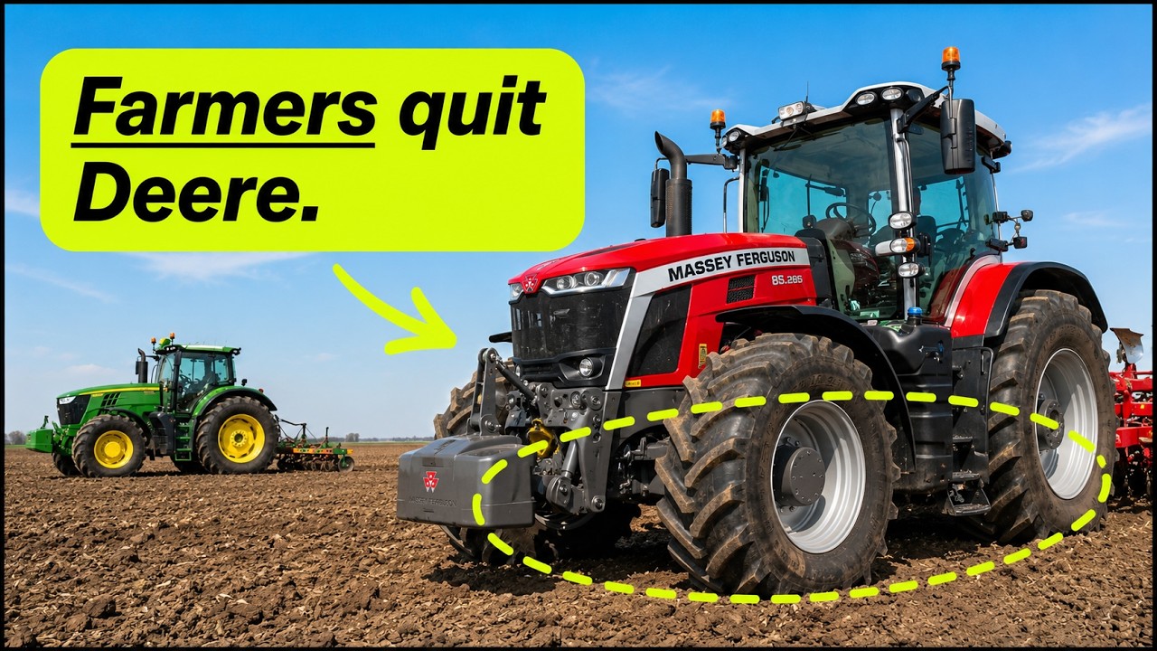 Why American Farmers Are Ditching John Deere for Massey Ferguson