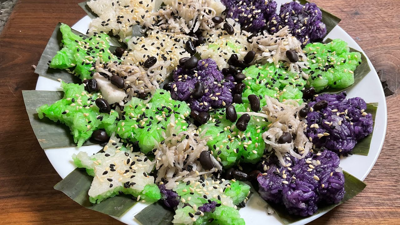 P.1 Black Beans & Glutinous Rice Dessert,#khmerdessert,#khmerfood, #stickyricerecipe,#stickyricecake