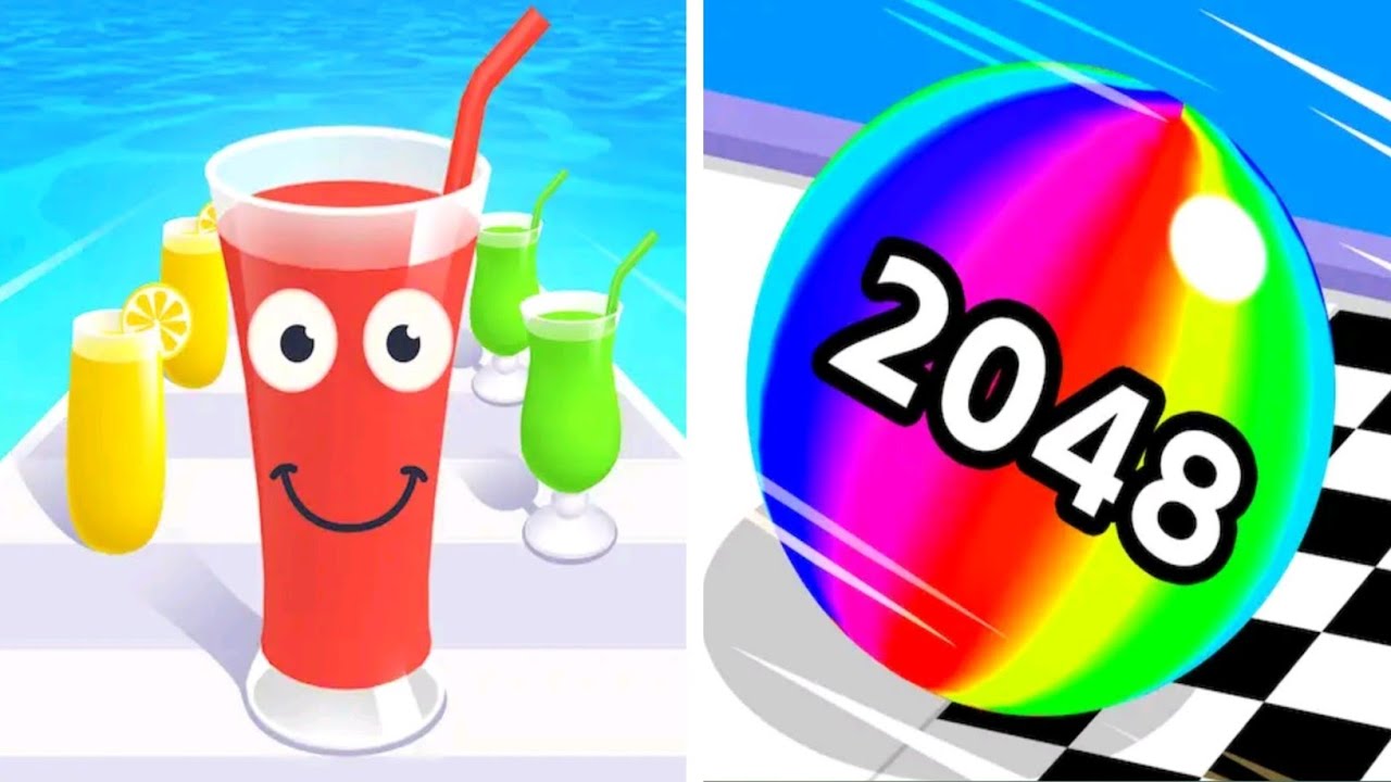 Juice Run VS Join Ball Run 2048 | Unlimited Run Gameplay 2026, New Update