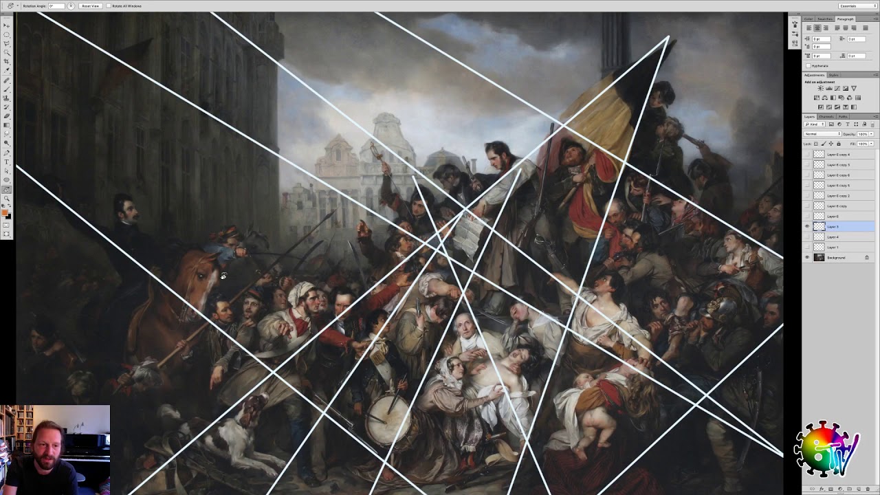 Compositie in een schilderij analyseren