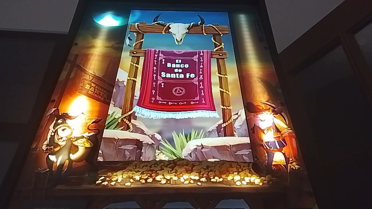 Игровой автомат Santa Fe Mix, ставка 150€, часть первая.