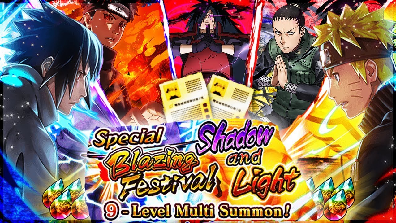 THE BEST LUCK EVER?! Final Valley Special Blazing Festival Summons | Naruto Ultimate Ninja Blazing