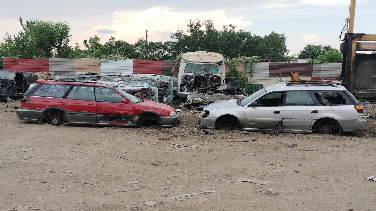 CRUSHING 1997 Subaru Legacy Outback & 2002 Subaru Outback Wagons!!😳🫣🥶😁🤫😱