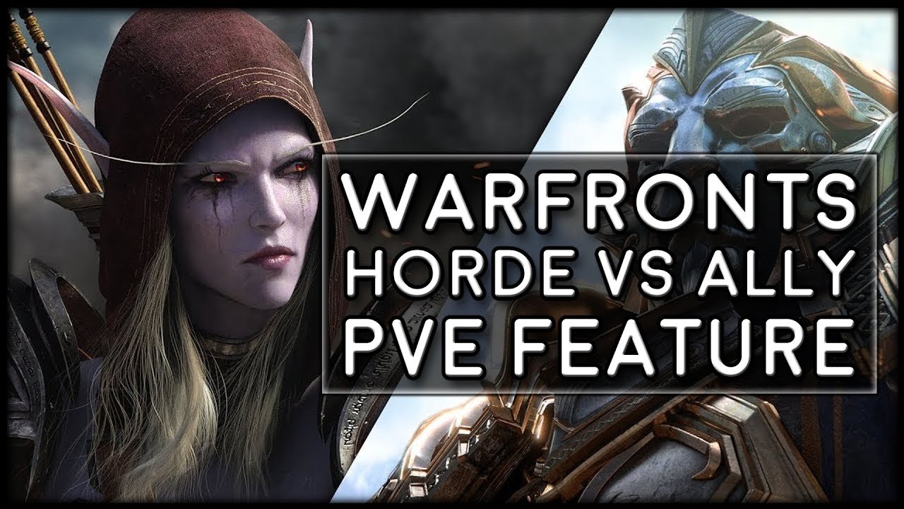 WARFRONTS - RTS Gameplay In World of Warcraft! | WoW Battle for Azeroth