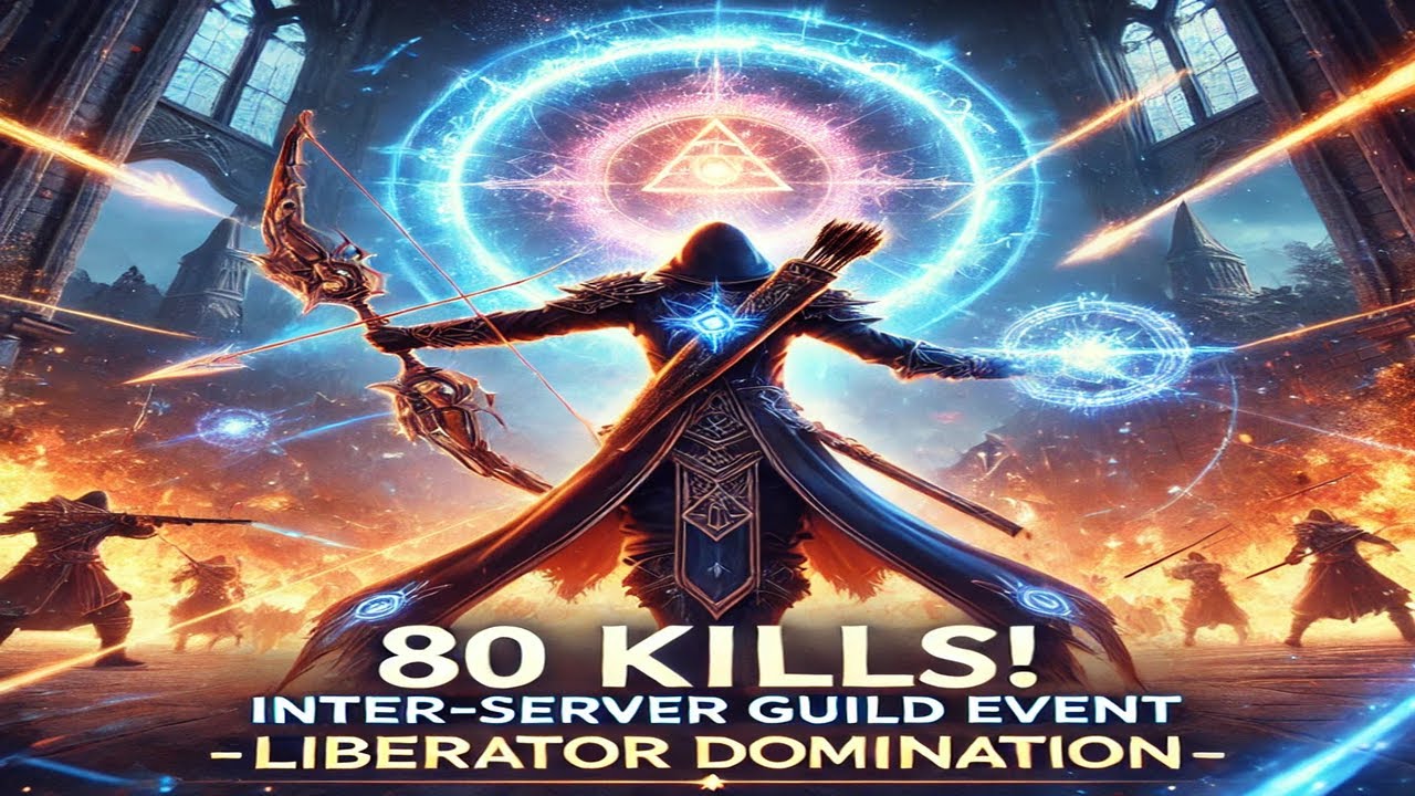 80 KILLS! Inter-Server Guild Event - Liberator Domination in #throneandliberty