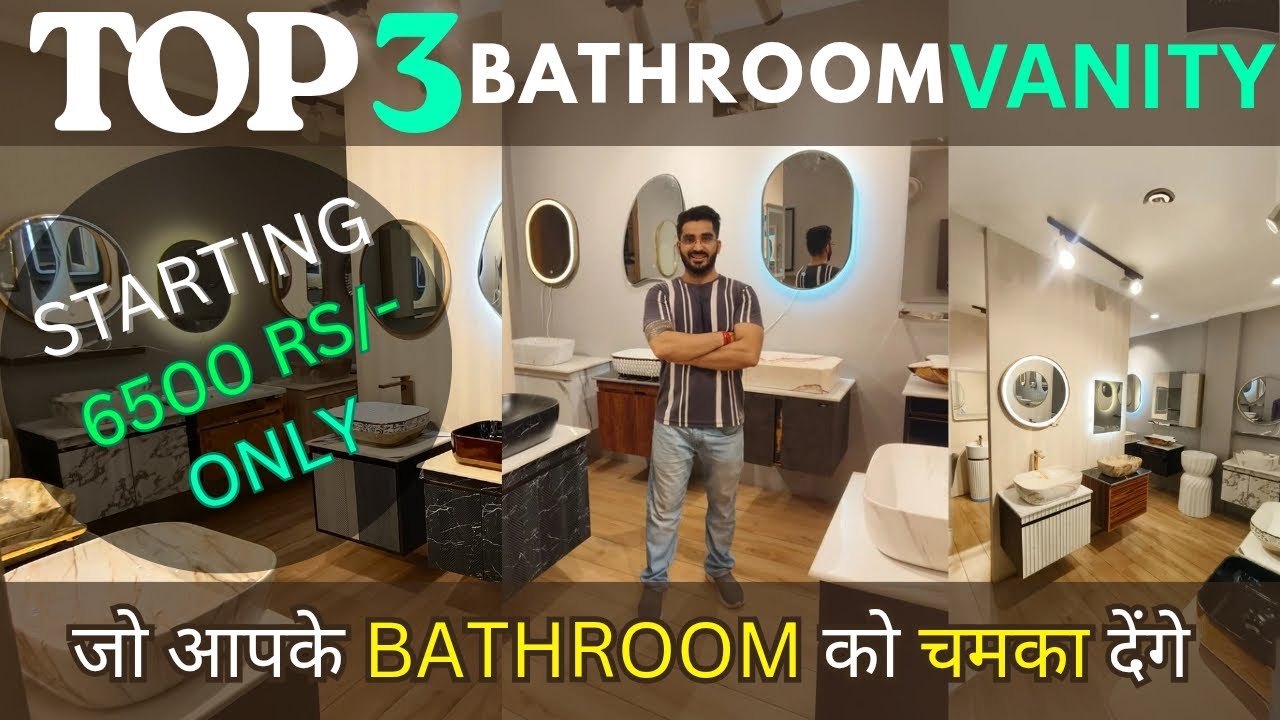 TOP 3 Trending Bathroom Storage Cabinet| Floating Bathroom Vanity| Magical Led Mirrors| Faucet (#37)