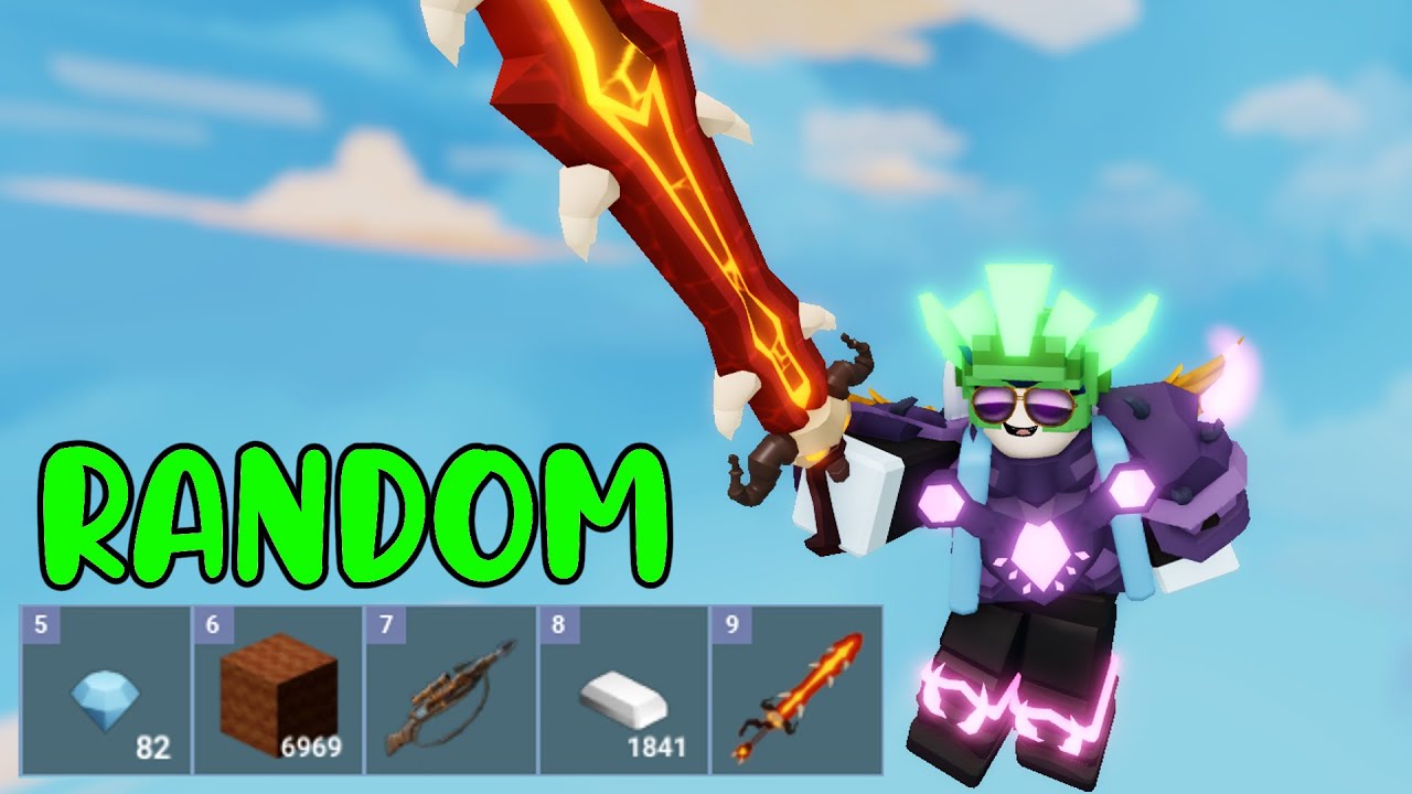 1v50 but EVERYTHING is Random (Roblox Bedwars)