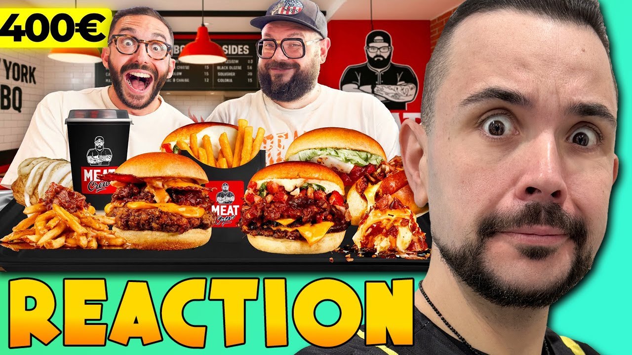 REAGISCO A:  Mangio Tutto il NUOVO MENÙ del FAST FOOD di MOCHO!!