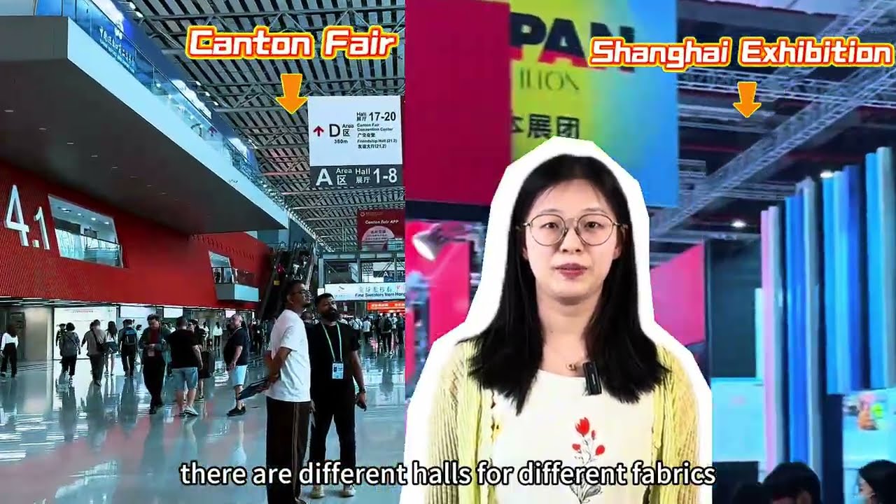 Guangzhou Trade Fair vs. Shanghai Textile Expo: Which Fabric Event Fits Your Business Needs? #fair