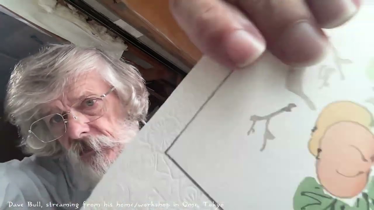 @JapanesePrintmaking Twitch replay 2024 10 03