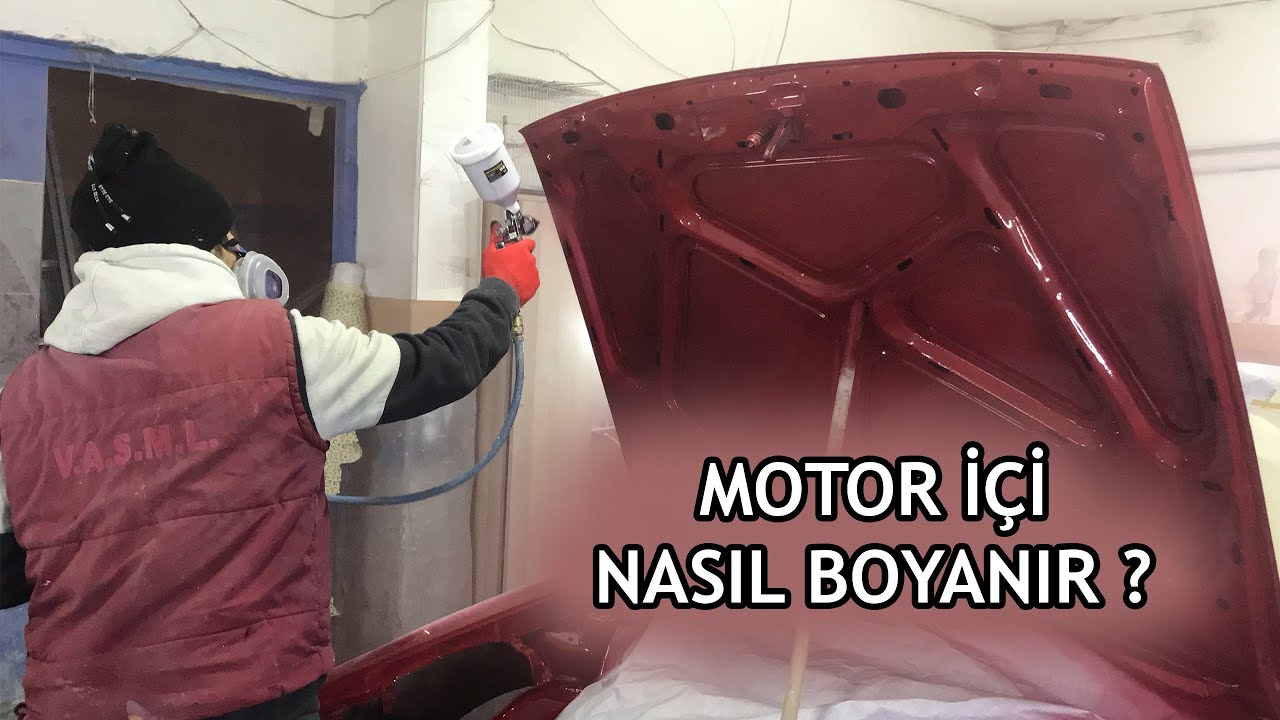 TEMPRA'NIN MOTOR İÇİNİ BOYADIK ! | MOTOR İÇİ NASIL BOYANIR ? | BAŞTAN SONA DETAYLI BOYAMA