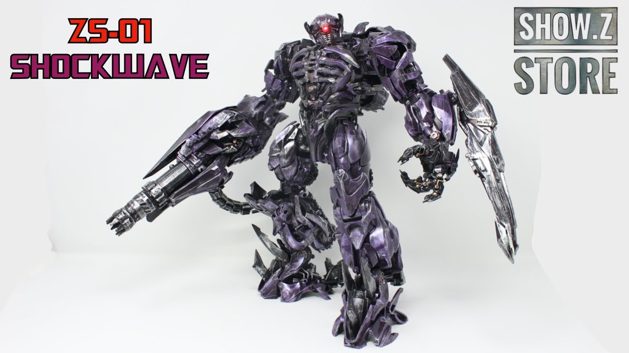 Zeus Toys ZS 01 Oversized Studio Series SS 56 Shockwave Review