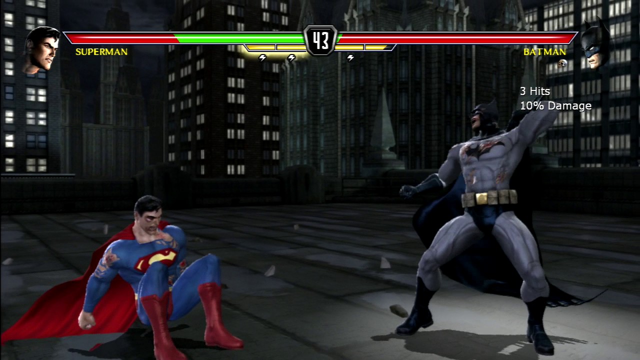 MK VS DC Battles - Superman VS Batman [Rematch]