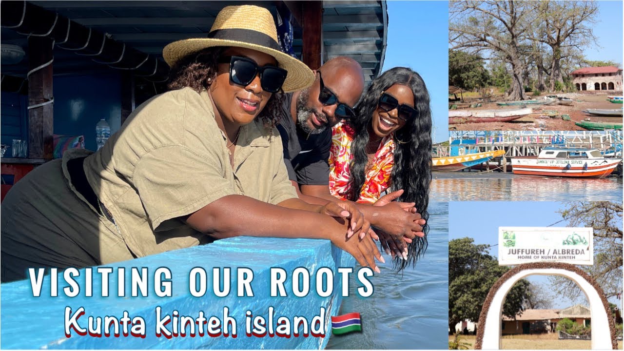 TRAVEL VLOG | | KUNTA KINTEH ISLAND (ROOTS) The Gambia🇬🇲 | EXPLORING AFRICA 🌍