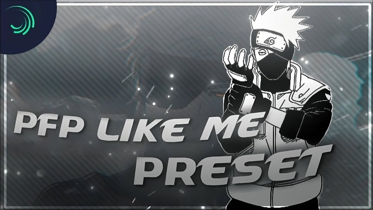 Ae like free pfp/logos preset like me 👑 | Alightmotion | preset ! Amv