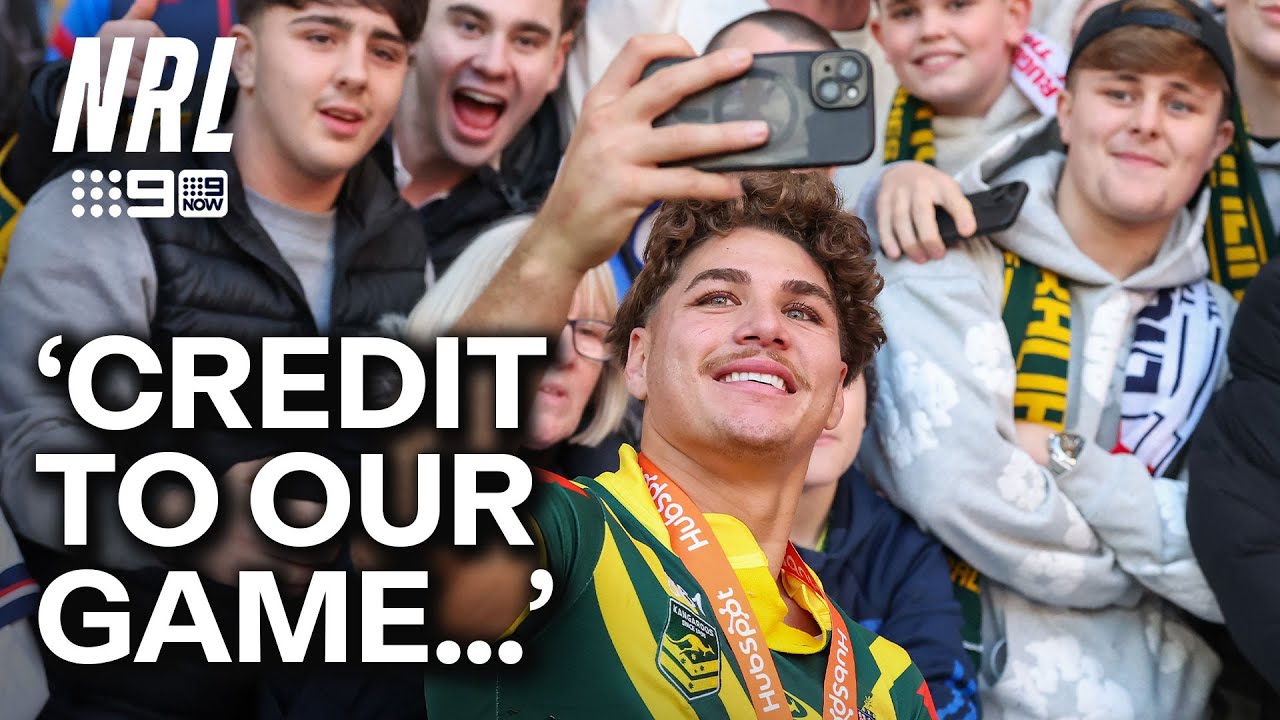 Kangaroos teammate gives Reece Walsh the ultimate compliment | NRL on NINE