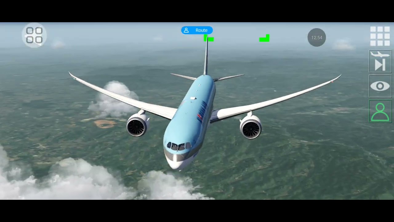 AEROFLY FS GLOBAL HANOI TO SEOUL BOEING 787 KOREAN AIR 