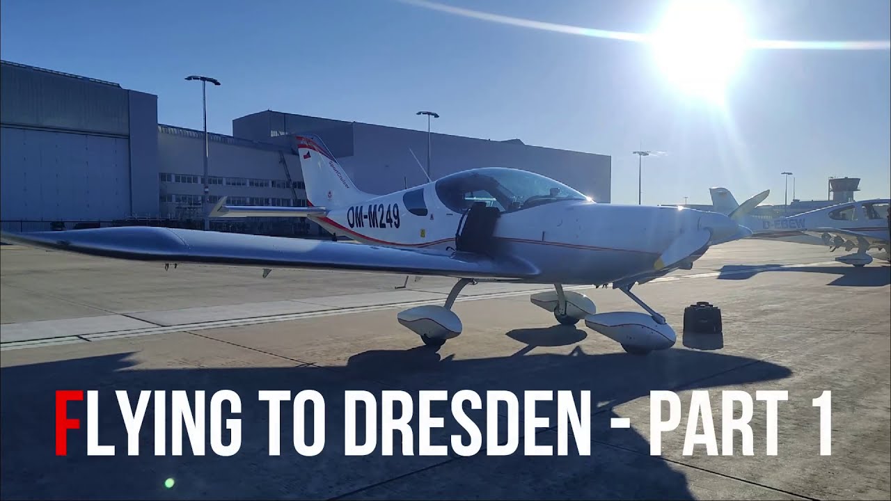 Dresden series - part 1 | Flying to Dresden airport with full ATC