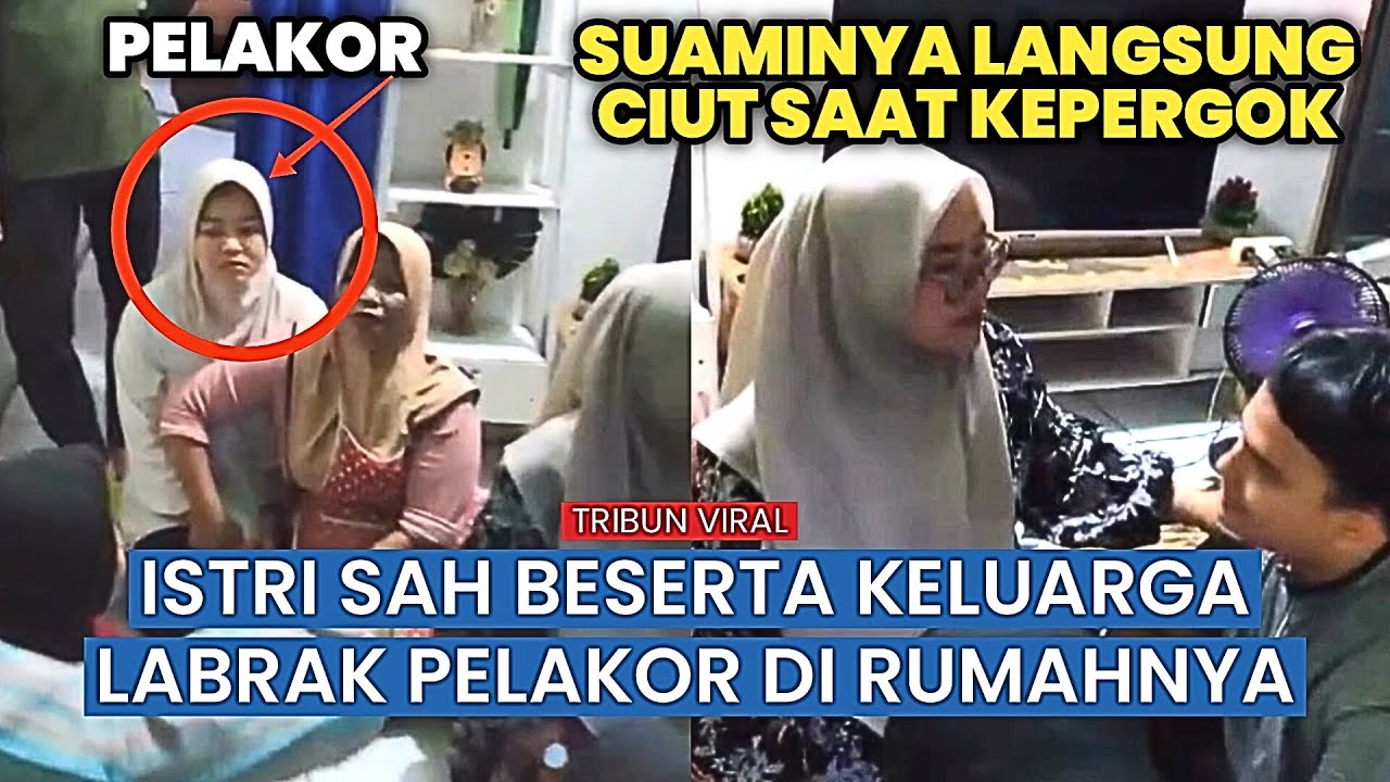 Viral, Istri Labrak Suami Selingkuh, Hadirkan Pelakor dan Orangtuanya dalam Satu Ruangan