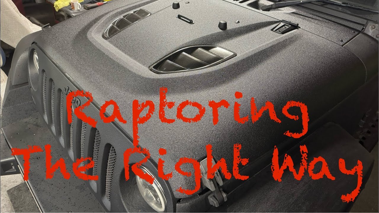 How to prep & paint with Raptor